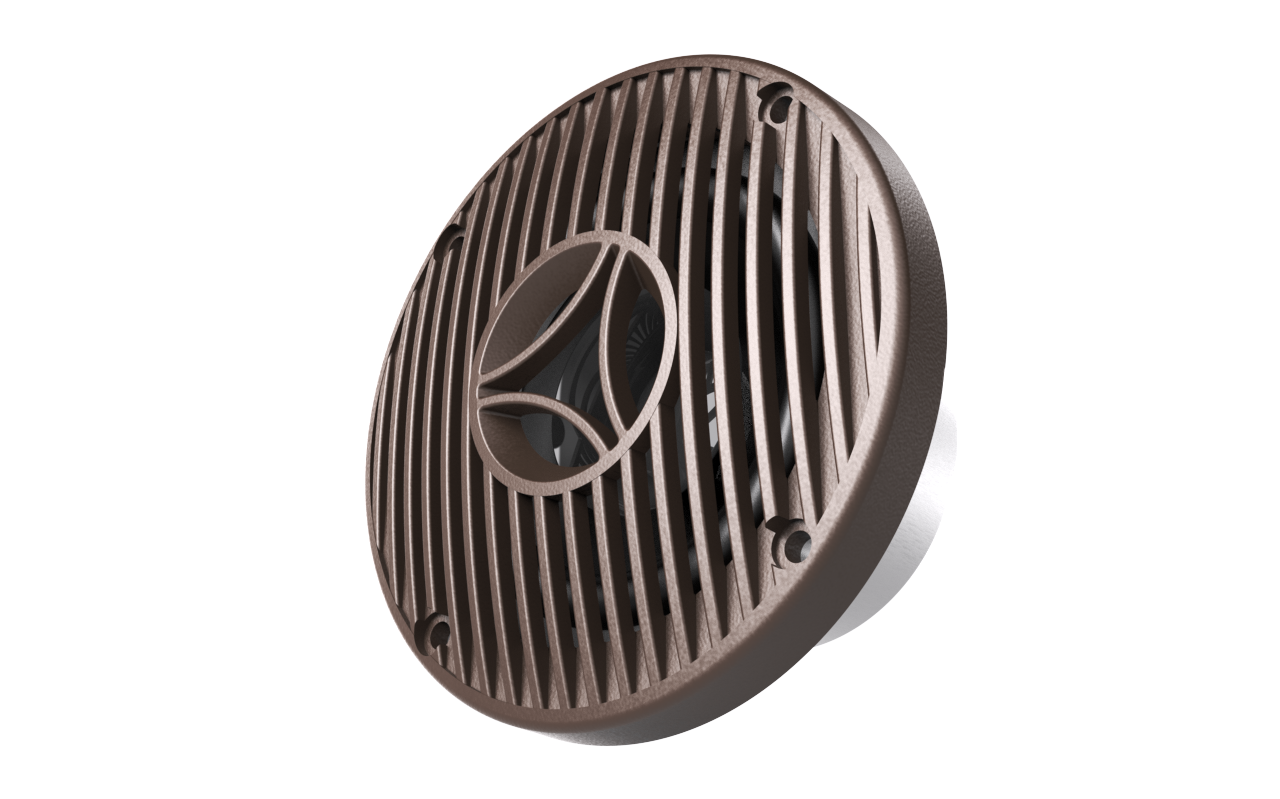 Milennia MIL-S3501 3.5" 75W Max Performance Graphite Speakers – 6-Pack (Open Box – Bulk Packaging)